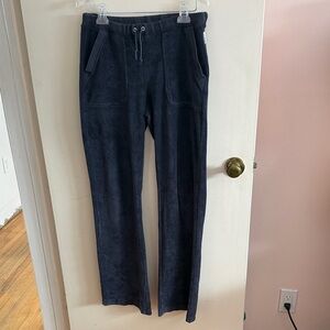 Moncler Navy Blue Terrycloth lounge Sweat Pants Size S